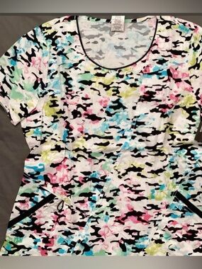 Women’s Colorful Scrub Top
